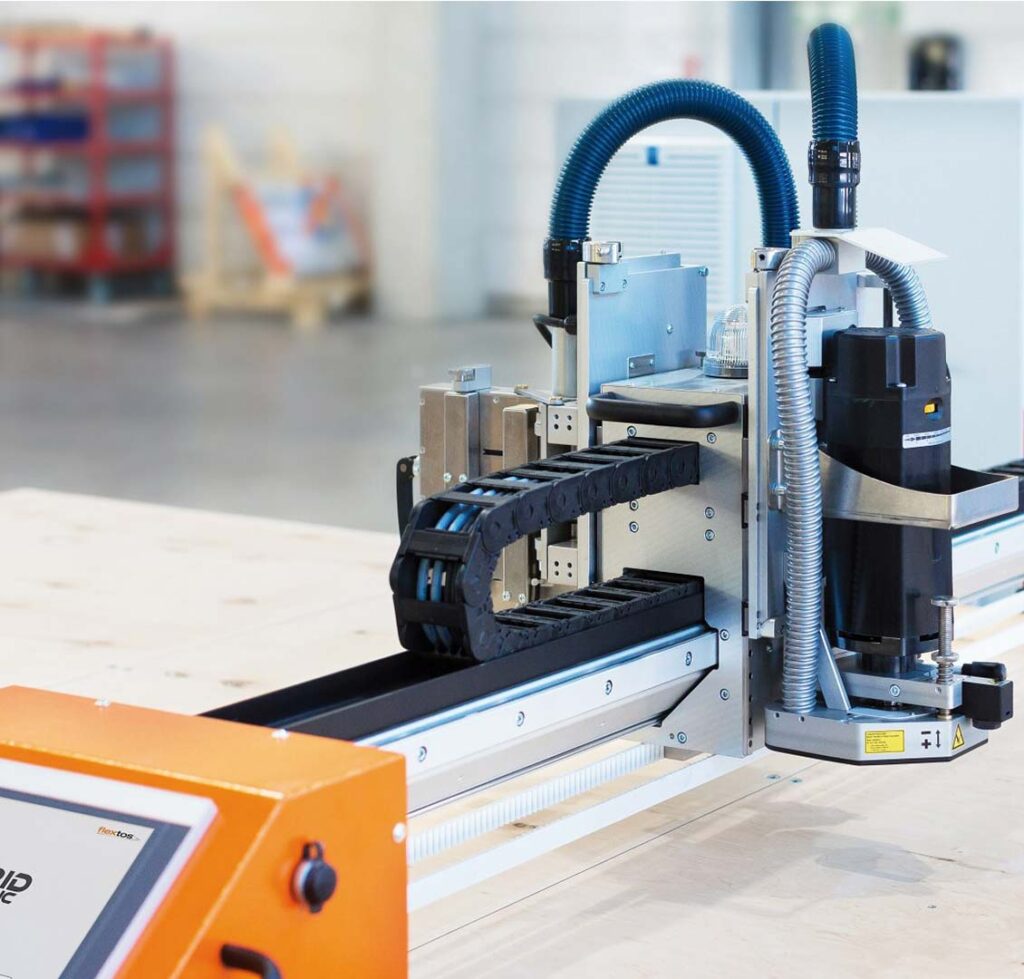 Supercut CNC vue rapprochée