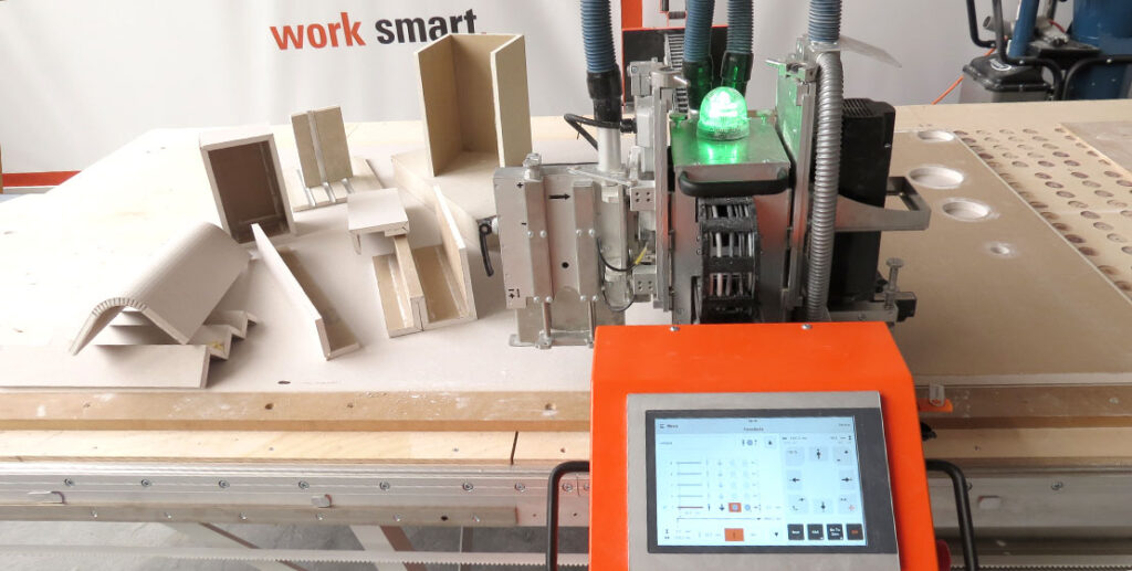 Préfabrication pièce façonnée placo